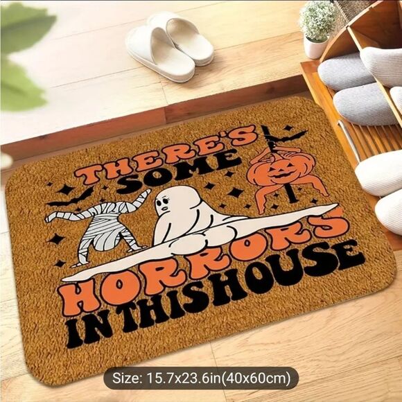 Halloween welcome mat - Picture 7 of 9